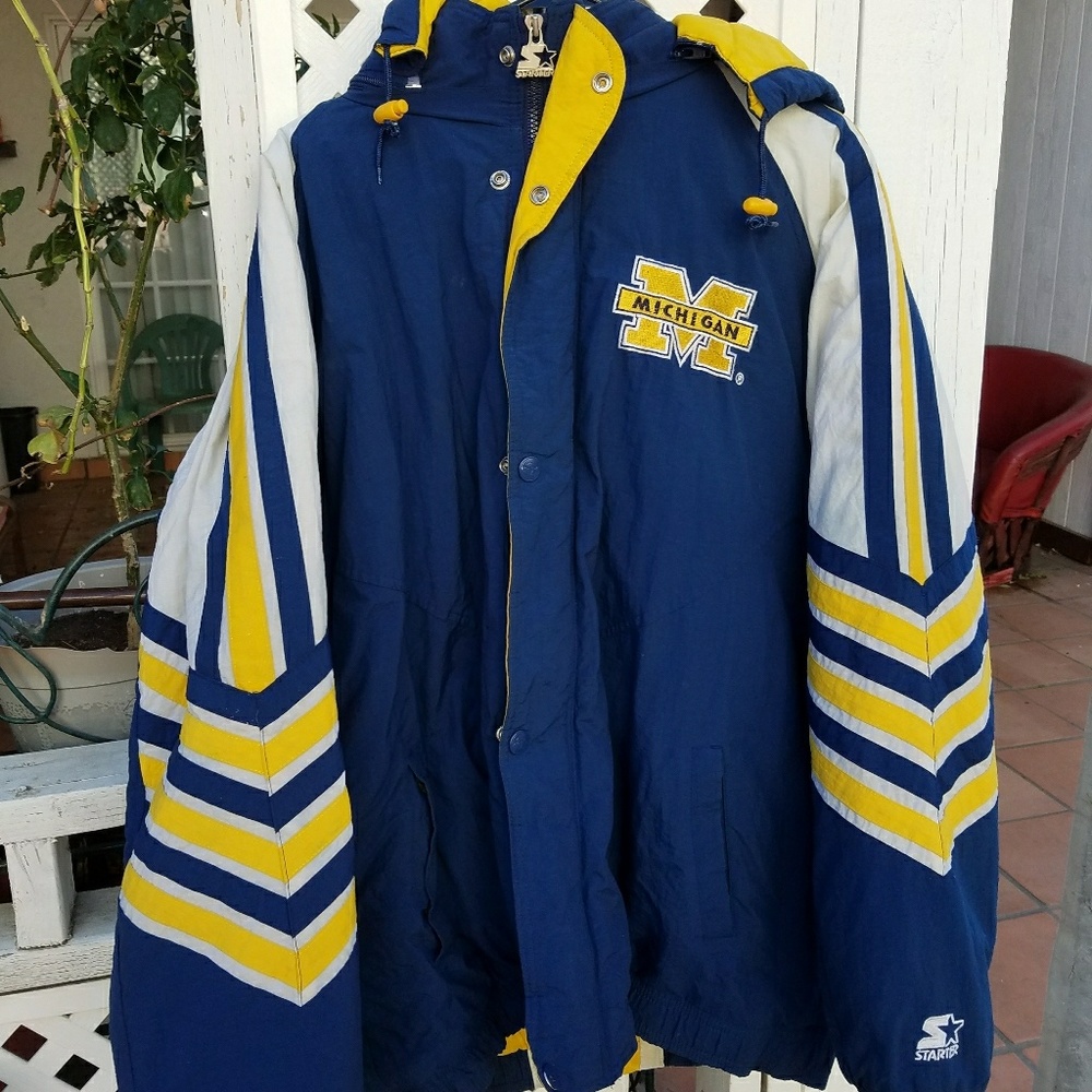 Michigan starter jacket